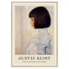 Galrie Gustav Klimt's Timeless Portrait of Helene Klimt - Art Nouveau Masterpiece Print, Wood Frame, A1 60 x 84cm (23 x 33inch)