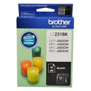 Brother Brother LC231 Black Ink Cartridge Toner LC231BKS