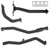 Ignite Exhausts Turbo Back For Nissan D22 Navara 2.5l 3" No Cat With Pipe 409 Stainless Steel