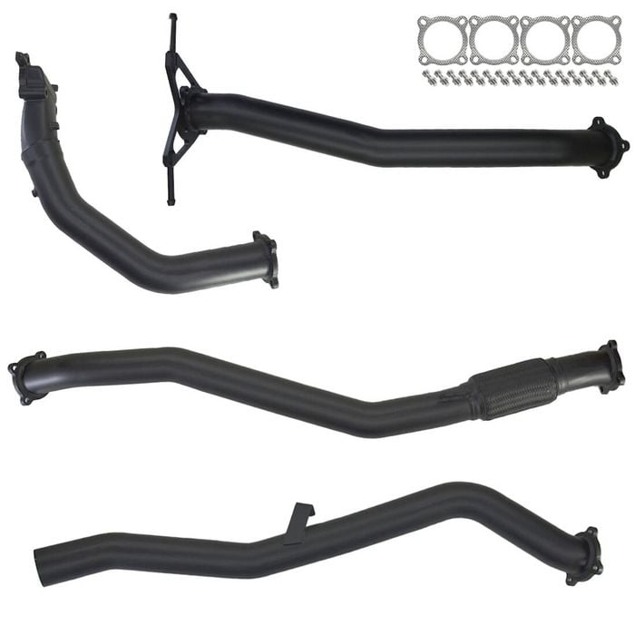 Ignite Exhausts Turbo Back For Nissan D22 Navara 2.5l 3" No Cat With Pipe 409 Stainless Steel