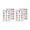 2x 2pc Ashdene Best In Breed Dairy Cow Farm Kitchen Tea Towels Animal Art