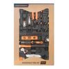 Craftright 590 x 380 x 47 75 Piece Tool Kit with Carry Case