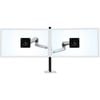 Ergotron Desk Mount For Monitor - Polished Aluminum - Height Adjustable - 2 Display(s) Supported - 101.6 Cm (40")