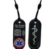 Smart Nfc Emergency Medical Information Keyring Tag With Passive Geolocation Tracking System