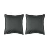 2PK Grosvenor House 500TC Egyptian Cotton Tailored European Pillowcase Charcoal