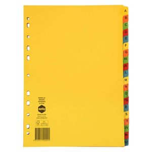 Marbig Manilla Bright Dividers (A4) (A-Z Tab)