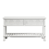 Rustic Wooden Console Table/ Hall Table With Two Drawers