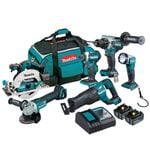 Makita 18V Brushless 6 Piece Combo Kit DLX6108TX1