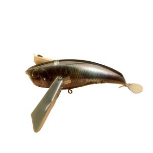 Jackall Mega Pompadour 120mm Surface Fishing Lure RT Black Pirucu