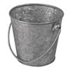 Moda Mini Cutlery Bucket Brooklyn Galvanised Pail 130mm 1140ml Tabletop Food Presentation