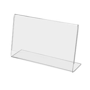 Unigift Inspire Horizontal Standing Picture Photo Frame A4 21x29.7cm Clear