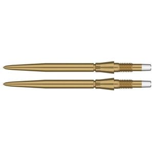 2PK Target Swiss Storm Dart Point Replacement Spare Accessory Tip 30mm Gold