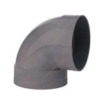 Marley 90mm x 88° Stormline F+F Plain Bend