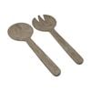 2pc SS Collective Terrazzo Style Salad Servers Fork & Spoon Utensil Set 32cm