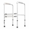 Adjustable Toilet Surround Frame with Slip-Resistant Handles - Ideal for Mobility Assistance - DJMed