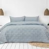 Ardor Saladin Chambray 3 Pcs Embroidered Comforter Set Queen/King