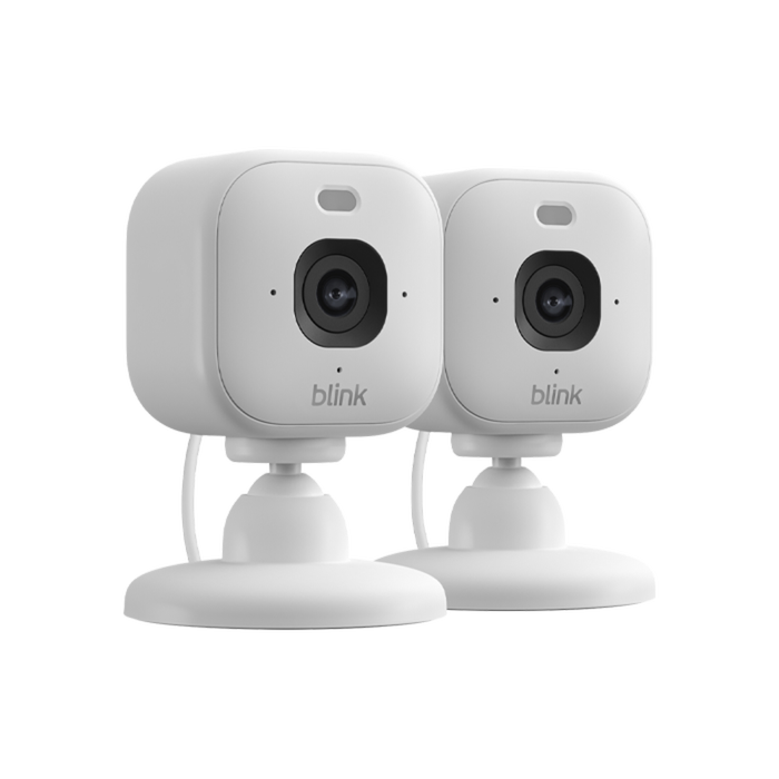 Blink Mini 2K+ Security Camera White - 2 Pack