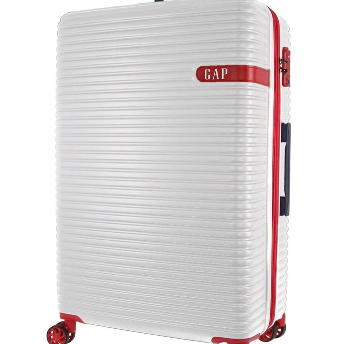 Gap Hard-shell 4-wheel Suitcase Tsa Lock Large Travel Luggage 76cm White