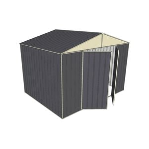 Build-a-Shed 3.0 x 2.3 x 2.3m Double Hinge Door Garden Shed - Grey