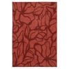 Loopsie-370cm X 270cm-beckton Printed Red Washable Rug