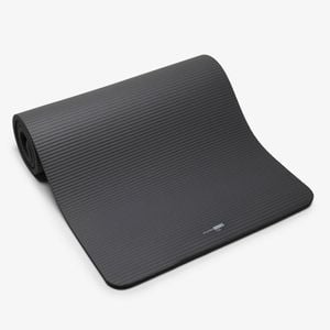 Decathlon | Pilates Mat Comfort 900 - 180 Cm X 70 Cm X 20 Mm - Black - One Size