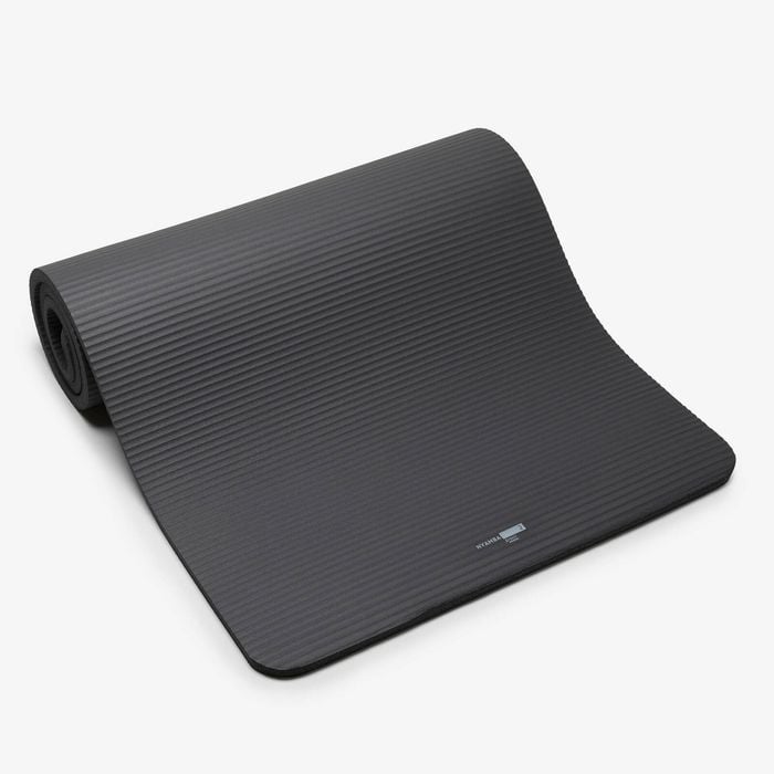 Decathlon - Pilates Mat Comfort 900 - 180 Cm X 70 Cm X 20 Mm - Black - One Size