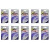 10x Wilson Mackerel Fishing Rig 3x6/0 Hook-Setup - 60lb Multi Strand Wire