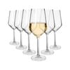 Argon Tableware Soho Crystal White Wine Glasses - 420ml - Pack Of 6