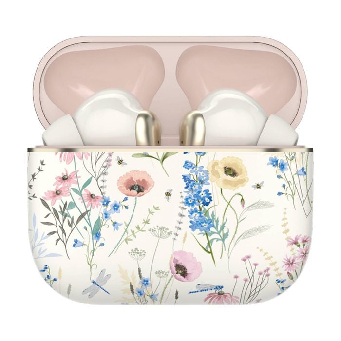 Laura Ashley Skylark Earbuds Alford Meadow Wireless Rechargeable Battery White