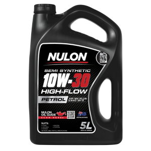 Nulon 5L Semi Synthetic 10W-30 High-Flow Engine Oil