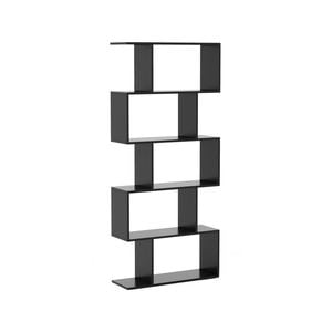 Costway 5-Tier Display Bookshelf Cube Cabinet Rack Black