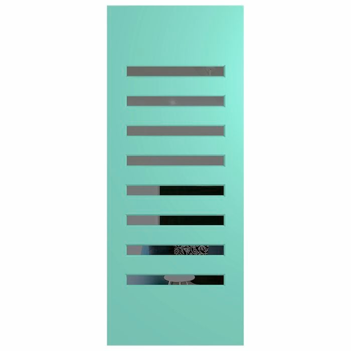 Hume 2040 x 820 x 40mm Verve External Door VER8 - Grey Tint