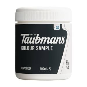 Taubmans 500ml White Sample Pot