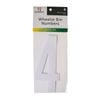 Sandleford 175mm White Self Adhesive Wheelie Bin Number 4
