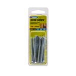 Zenith 10G x 60mm Zinc Plated Countersunk Head Wood Screws - 12 Pack