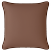 Mojo 45cm Solid Terracotta Cushion Cover With Pipe