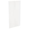 Kaboodle 900mm Gloss White Heritage Pantry Doors - 2 Pack