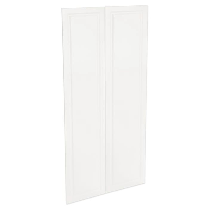 Kaboodle 900mm Gloss White Heritage Pantry Doors - 2 Pack
