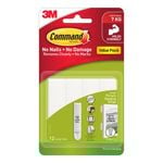 Command™ Large White Adhesive Picture Hanging Strips Value Pack - 12 Pack