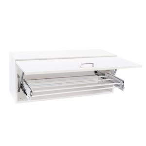 Flatpax 900mm White Utility Wall Drying Cabinet