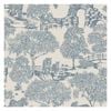 Samar Light Blue Animal/Trees Wallpaper 10.05m x 53cm
