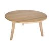 SK Designer Living | Replica Hans Wegner CH008 Round Wood Coffee Table - Natural