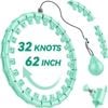 Fohoa Adjustable Fitness Hoop With Detachable Knots And Massage Points