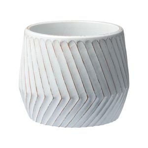 Northcote Pottery 280 x 220mm White Wash Odessa Pot