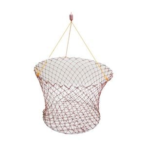 Heavy Duty Double Ring Crayfish Net/trap With Wire Base