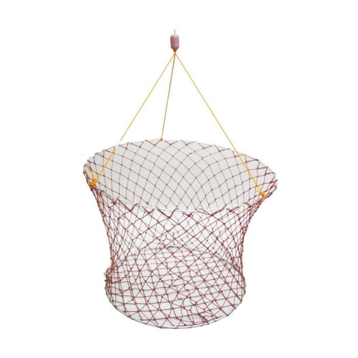 Heavy Duty Double Ring Crayfish Net/trap With Wire Base