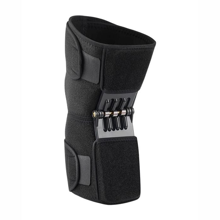 NNEOBA Adjustable Knee Booster Brace Strong Patella Support Black