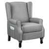 ALFORDSON Recliner Chair Fabric Grey