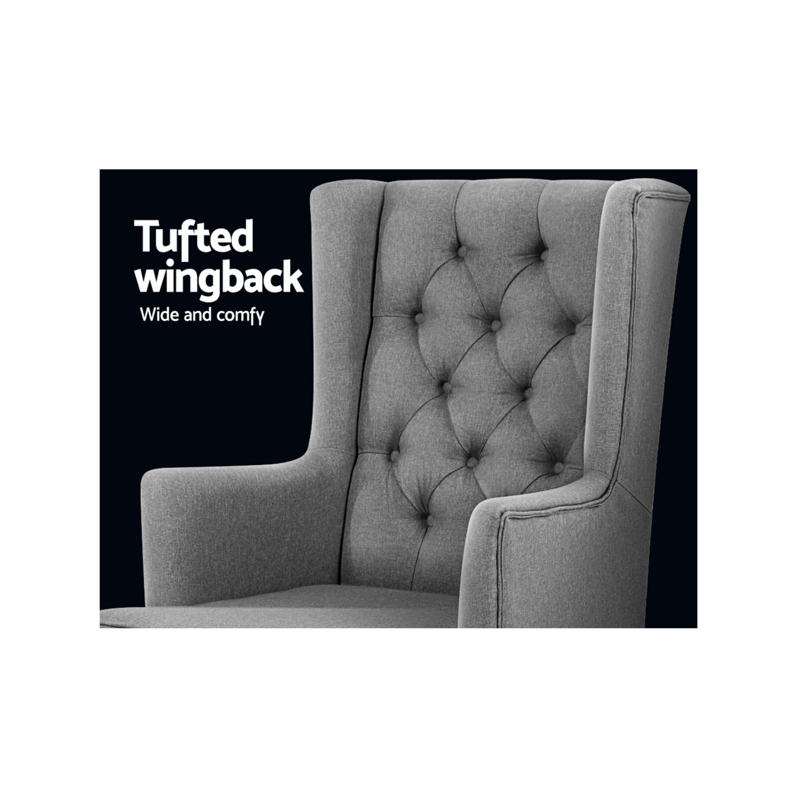 Artiss Armchair Rocking Arm Chair Lounge Feeding Recliner Grey Bunnings Australia