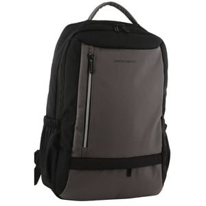 Pierre Cardin Travel & Business Backpack  w/ Built-In USB in Dark Grey
